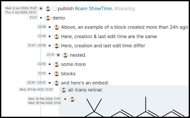 Roam ShowTime chrome谷歌浏览器插件_扩展第1张截图