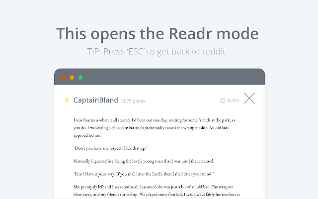 Readr for Reddit chrome谷歌浏览器插件_扩展第3张截图