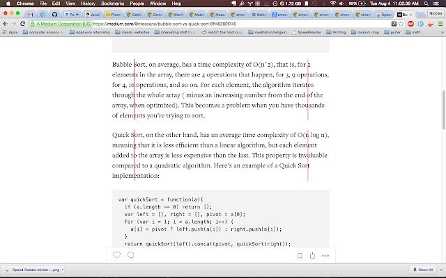 SpeedReader chrome谷歌浏览器插件_扩展第1张截图