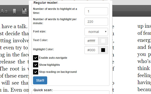 Kindle Smart Reader chrome谷歌浏览器插件_扩展第1张截图