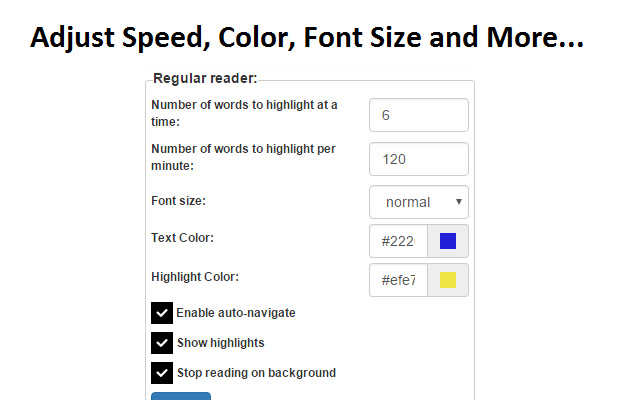 Kindle Smart Reader chrome谷歌浏览器插件_扩展第2张截图