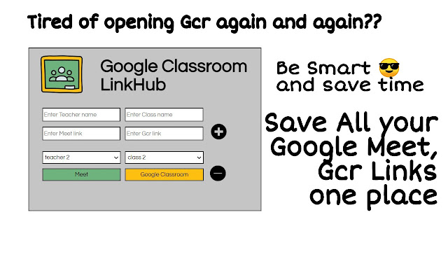 Google Classroom LinkHub chrome谷歌浏览器插件_扩展第2张截图