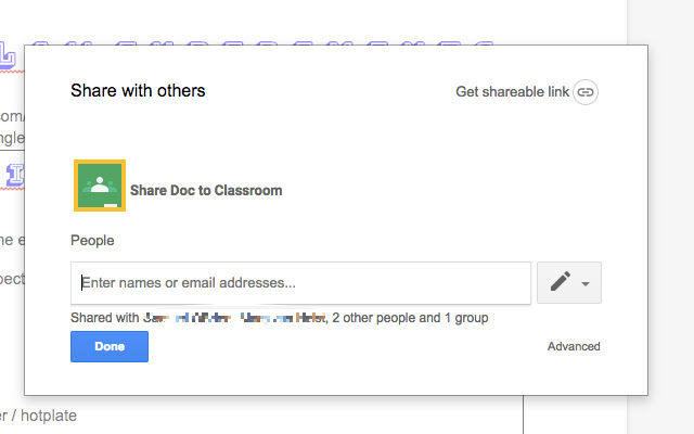 Add Doc to Classroom chrome谷歌浏览器插件_扩展第2张截图