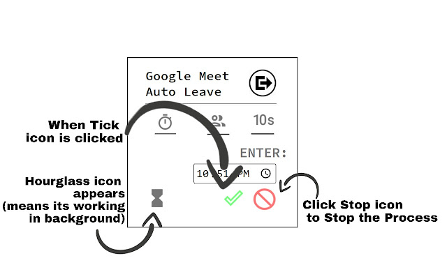 Google Meet Auto Leave chrome谷歌浏览器插件_扩展第3张截图