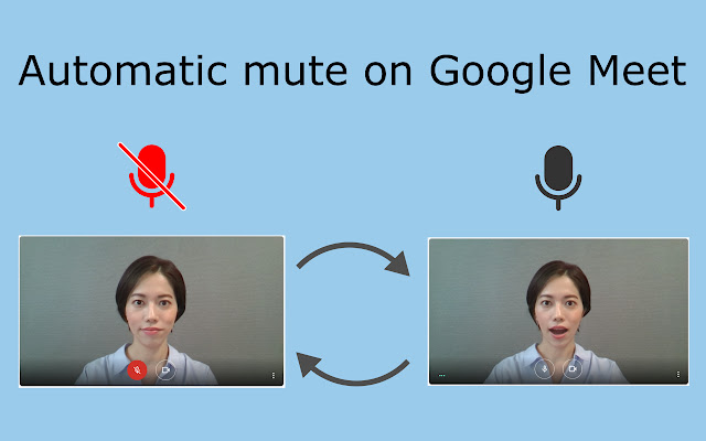 Google Meet Auto Mute chrome谷歌浏览器插件_扩展第1张截图