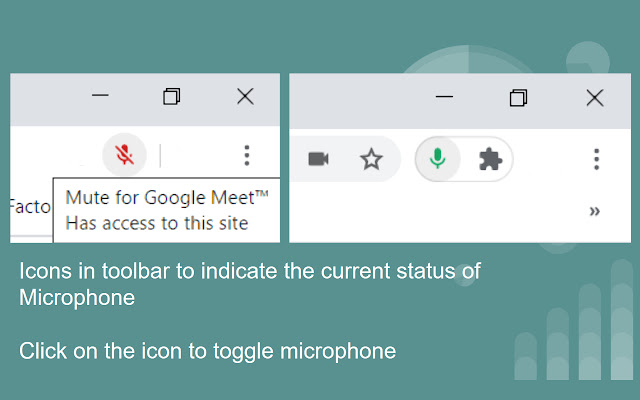 Mute for Google Meet™ chrome谷歌浏览器插件_扩展第2张截图