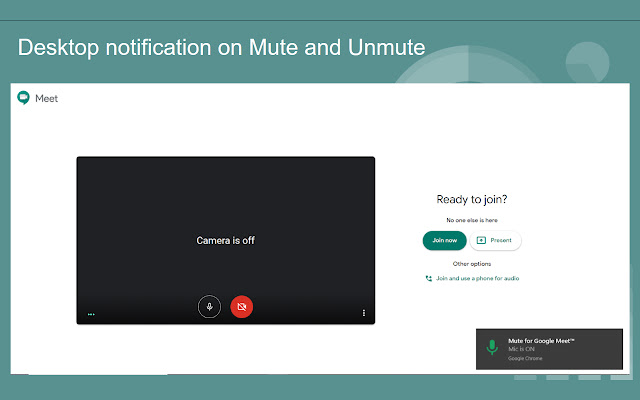 Mute for Google Meet™ chrome谷歌浏览器插件_扩展第3张截图