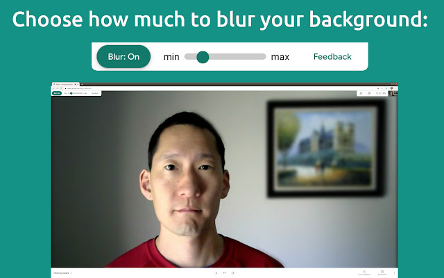 Background blur for Google Meet chrome谷歌浏览器插件_扩展第3张截图