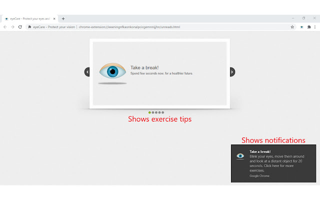 eyeCare - Protect your vision chrome谷歌浏览器插件_扩展第2张截图
