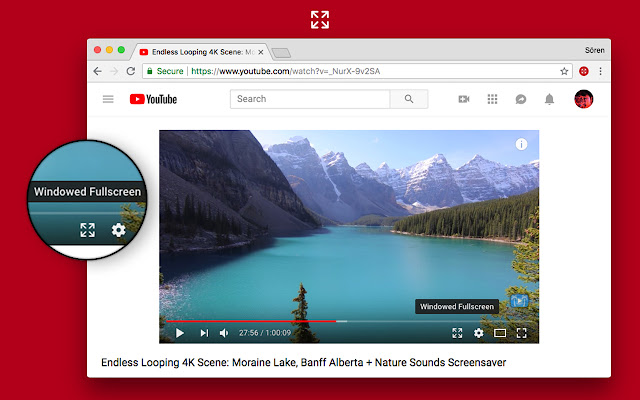 YouTube Inline Fullscreen chrome谷歌浏览器插件_扩展第1张截图