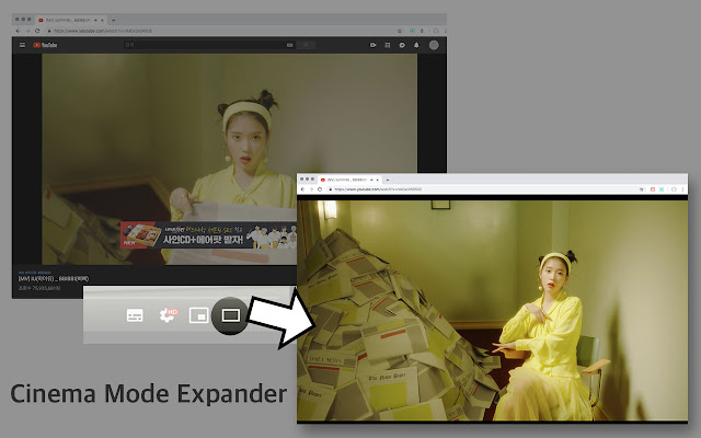 YTME - Youtube Theater Mode Expander chrome谷歌浏览器插件_扩展第1张截图