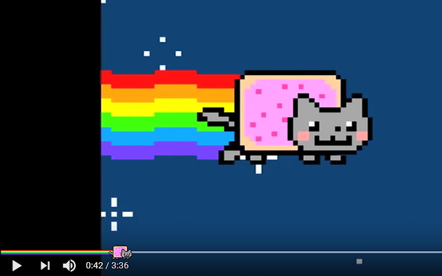 Nyan Cat Progress Bar for YouTube™ chrome谷歌浏览器插件_扩展第1张截图