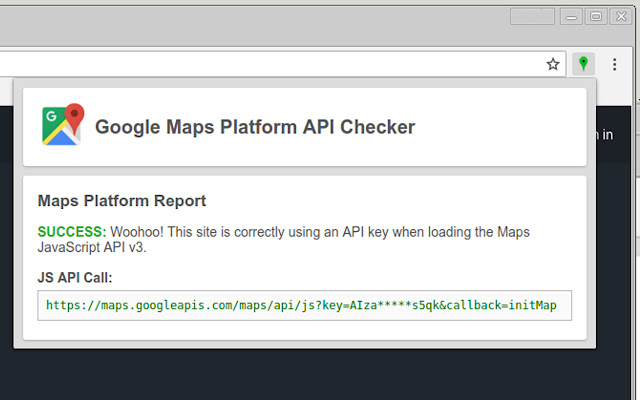 Google Maps Platform API Checker chrome谷歌浏览器插件_扩展第1张截图