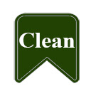 Clean Bookmark