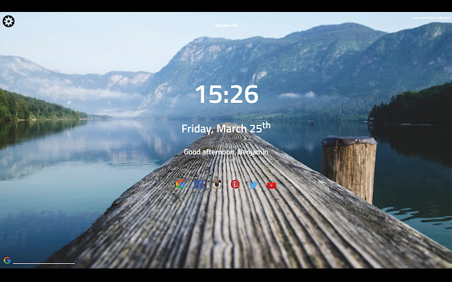 Skye New Tab chrome谷歌浏览器插件_扩展第1张截图