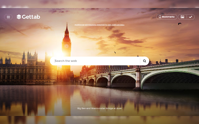 GetTab New Tab chrome谷歌浏览器插件_扩展第1张截图