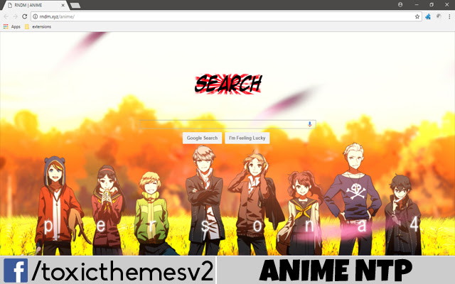 Anime Random HD Wallpapers New Tab Theme chrome谷歌浏览器插件_扩展第1张截图