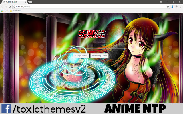 Anime Random HD Wallpapers New Tab Theme chrome谷歌浏览器插件_扩展第2张截图