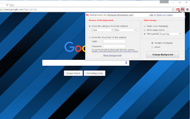 Backgrounds Every Day chrome谷歌浏览器插件_扩展第5张截图