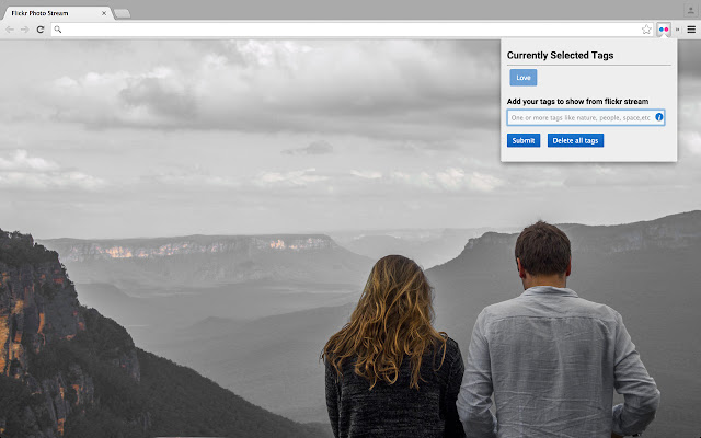 Flickr New Tab chrome谷歌浏览器插件_扩展第2张截图