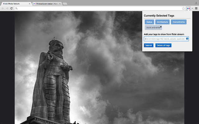Flickr New Tab chrome谷歌浏览器插件_扩展第4张截图