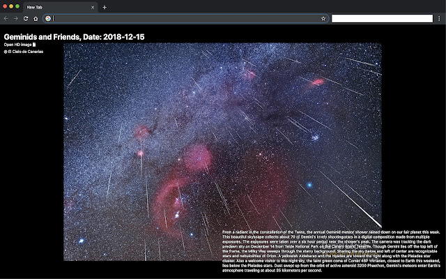 Random NASA Pic of the Day chrome谷歌浏览器插件_扩展第1张截图