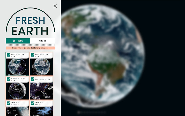 Fresh Earth chrome谷歌浏览器插件_扩展第2张截图