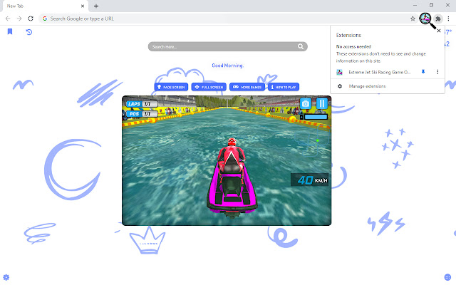 Extreme Jet Ski Racing Game Online New Tab chrome谷歌浏览器插件_扩展第1张截图