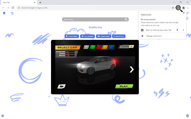 Real Car Parking Game New Tab chrome谷歌浏览器插件_扩展第4张截图