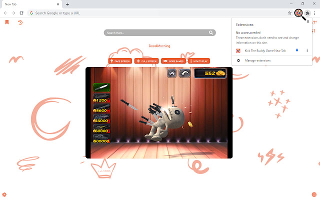 Kick The Buddy Game New Tab chrome谷歌浏览器插件_扩展第3张截图