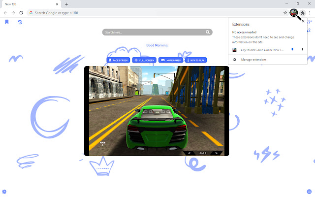 City Stunts Game Online New Tab chrome谷歌浏览器插件_扩展第5张截图
