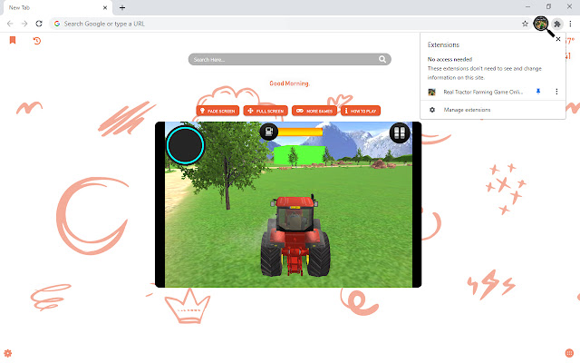 Real Tractor Farming Game Online New Tab chrome谷歌浏览器插件_扩展第3张截图