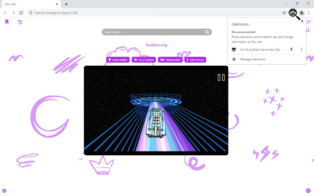 Car Stunt Rider Game New Tab chrome谷歌浏览器插件_扩展第1张截图