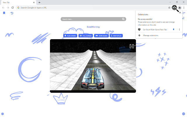 Car Stunt Rider Game New Tab chrome谷歌浏览器插件_扩展第5张截图