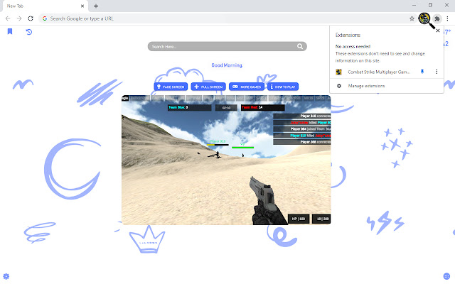 Combat Strike Multiplayer Game New Tab chrome谷歌浏览器插件_扩展第2张截图