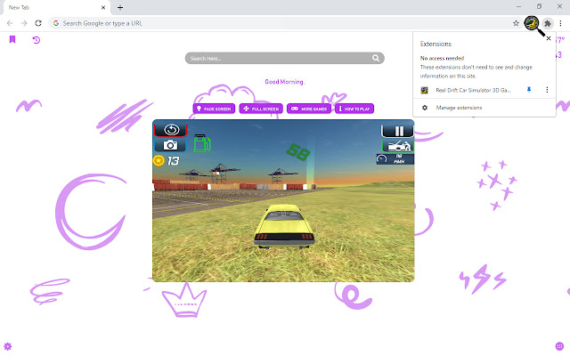 Real Drift Car Simulator 3D Game New Tab chrome谷歌浏览器插件_扩展第3张截图