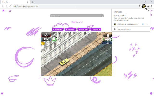 Real Drift Car Simulator 3D Game New Tab chrome谷歌浏览器插件_扩展第5张截图