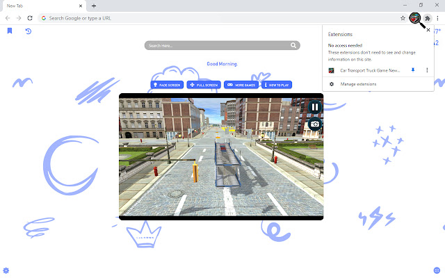 Car Transport Truck Game New Tab chrome谷歌浏览器插件_扩展第3张截图