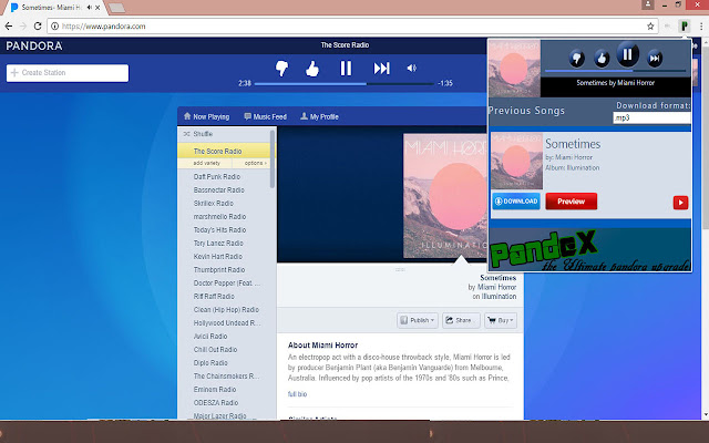PandeX chrome谷歌浏览器插件_扩展第3张截图