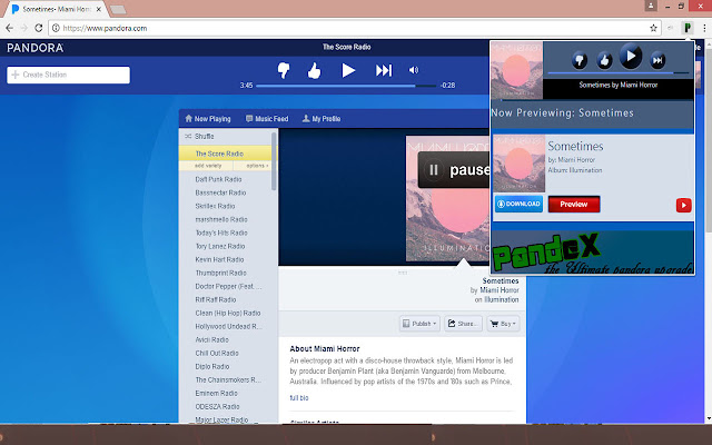 PandeX chrome谷歌浏览器插件_扩展第4张截图