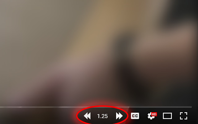 YouTube Player Speed Controls chrome谷歌浏览器插件_扩展第1张截图