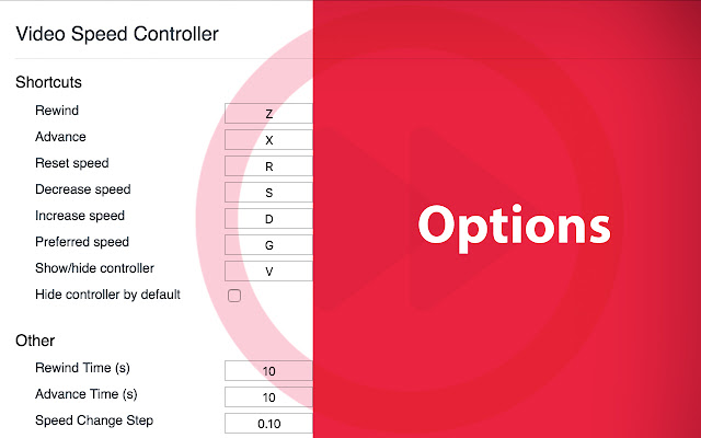 Video Speed Manager chrome谷歌浏览器插件_扩展第2张截图