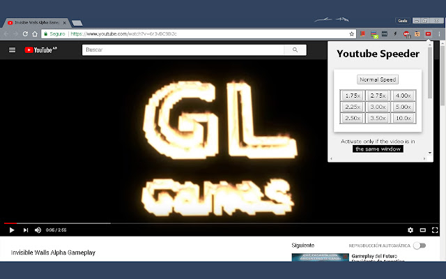 YouTube Speeder chrome谷歌浏览器插件_扩展第1张截图