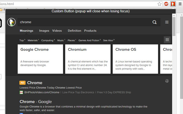 Custom Button chrome谷歌浏览器插件_扩展第5张截图