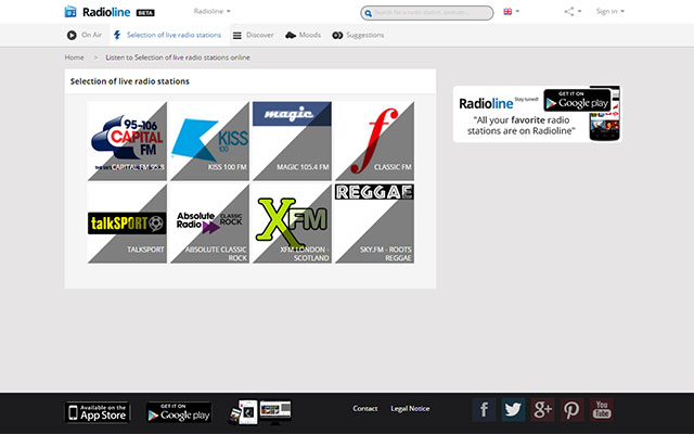 Radioline extension chrome谷歌浏览器插件_扩展第2张截图