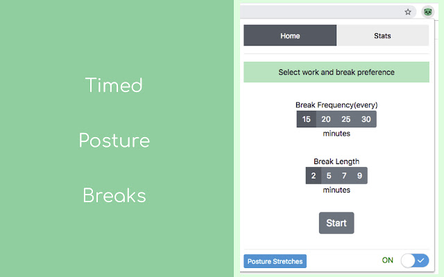 PosturePanda chrome谷歌浏览器插件_扩展第1张截图