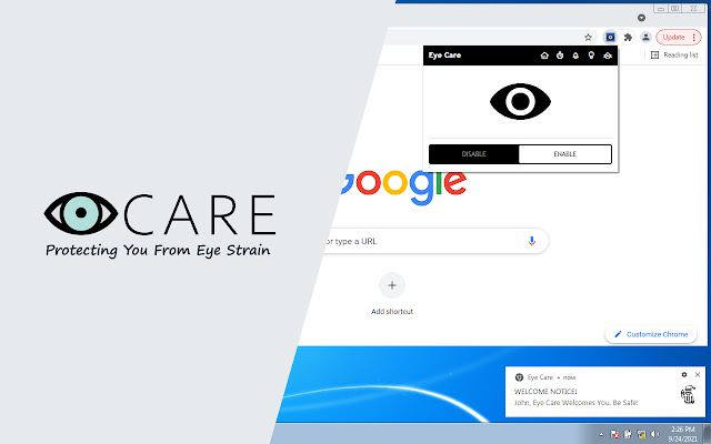 Eye Care chrome谷歌浏览器插件_扩展第2张截图
