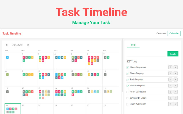 Task Timeline chrome谷歌浏览器插件_扩展第1张截图