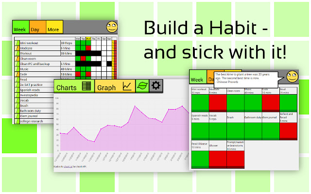 Habivator - build a habit! chrome谷歌浏览器插件_扩展第1张截图