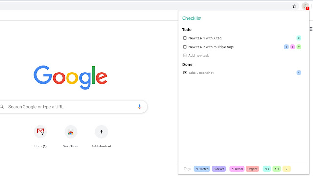 Checklist chrome谷歌浏览器插件_扩展第1张截图